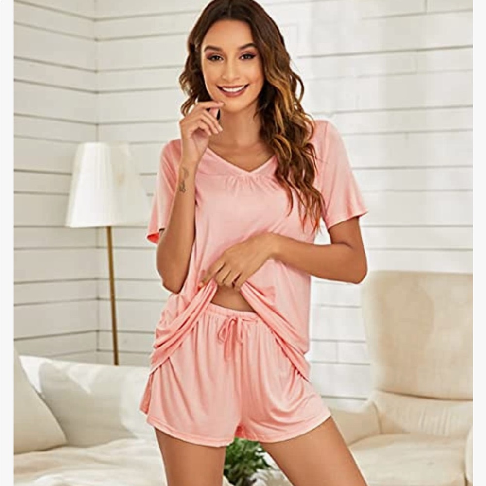 Pink Matching Pajama Set